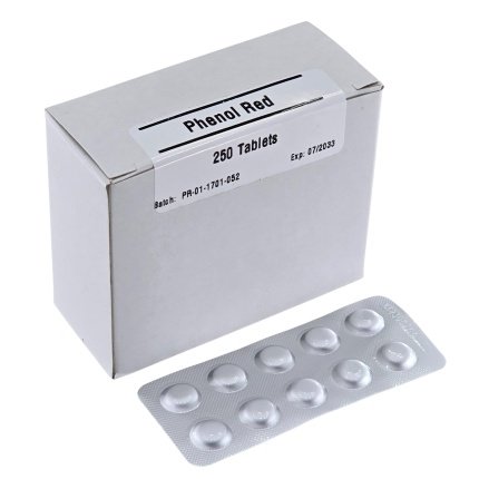 phenol red tablets for ph testing