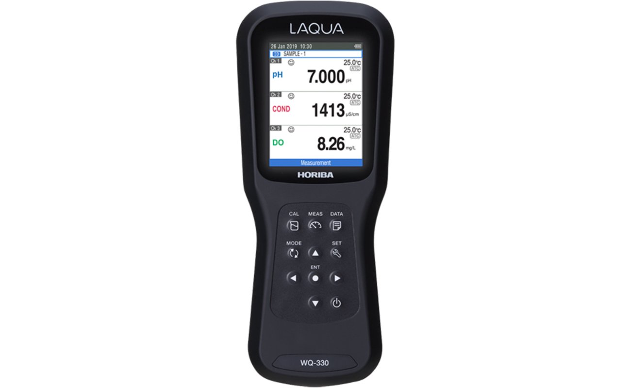 laqua wq-330-k multi parameter handheld water quality meter