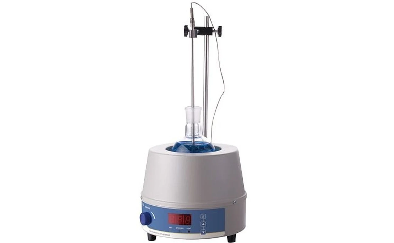 HMC laboratory heating mantle with round-bottom flask