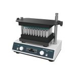 VM800Pro multi-tube vortex mixer with tube rack