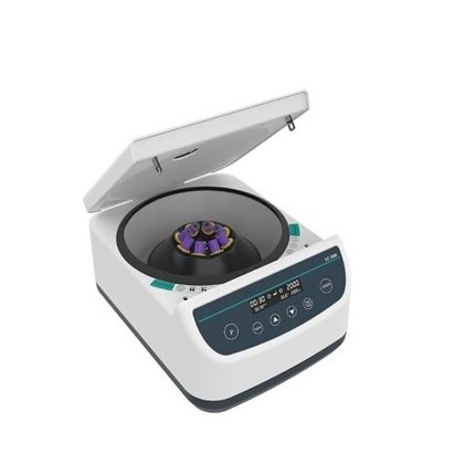 LC500-8P programmable PRP and CGF centrifuge with lid open