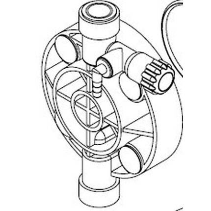 pvdf dosing pump head set 50v – lara 5 l/h & 10 l/h, optima